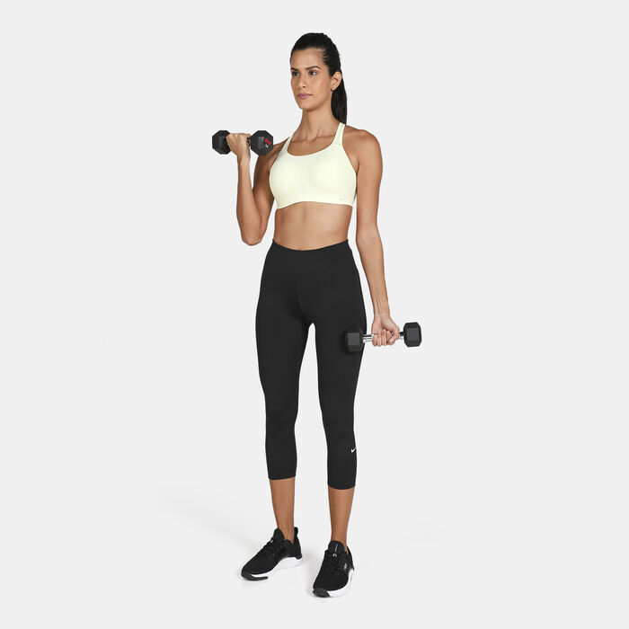 Nike Women's Alpha Sports Bra Green image number 2