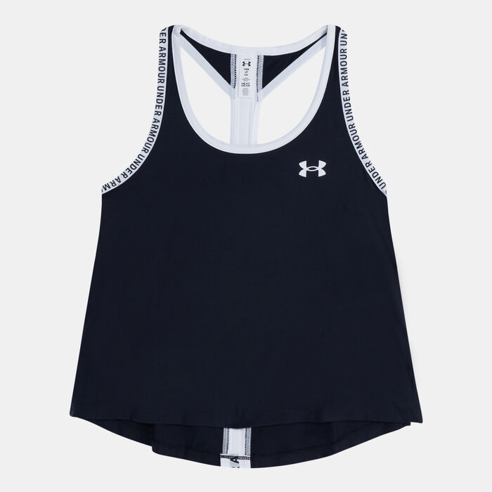 Under Armour Kids' UA Knockout Tank Top Black Under Armour Kids' UA Knockout Tank Top Black image number 0