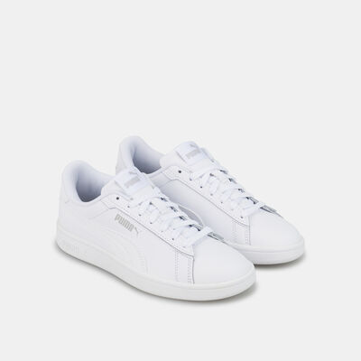 PUMA Kids' Smash 3.0 Jr Shoe White