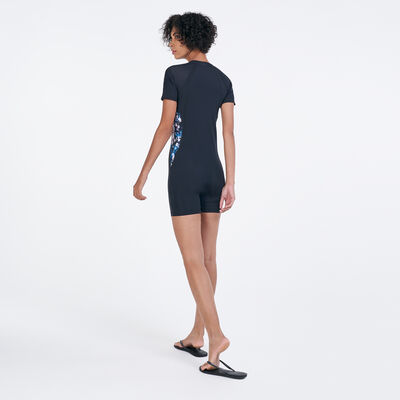 COEGA Women's Short SlimKini Swimsuit Black