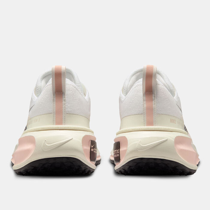 Nike Women's ZoomX Invincible 3 Road Running Shoes Peach image number 4