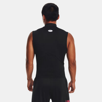 Under Armour Men's HeatGear Mock Sleeveless Training Top Black