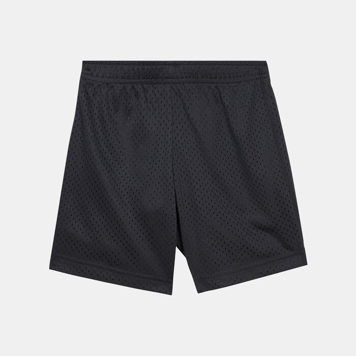 Nike Kids' Mesh Knit Shorts Black Nike Kids' Mesh Knit Shorts Black image number 1
