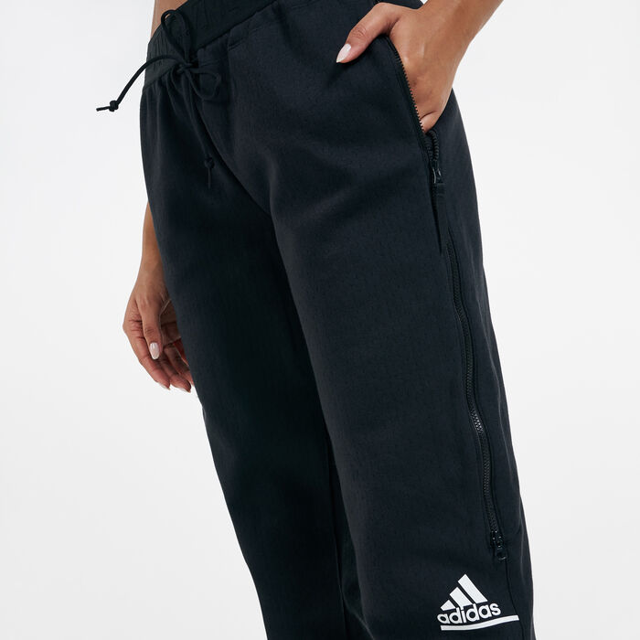 adidas Women's Z.N.E. Pants Black image number 3