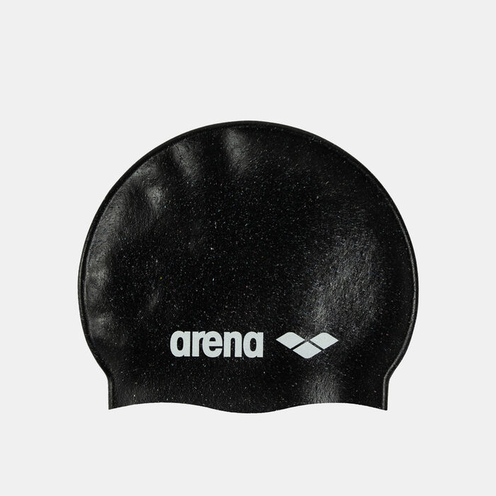 Arena Silicone Swimming Cap Black Arena Silicone Swimming Cap Black image number 0