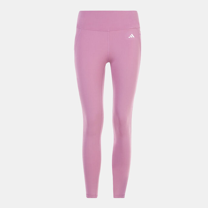 adidas Women's Optime Training Leggings Pink adidas Women's Optime Training Leggings Pink image number 0
