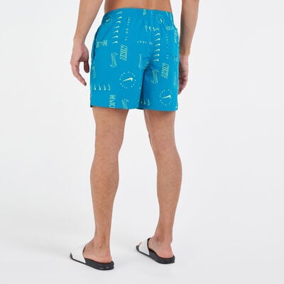 Nike Swim Men's Multi Logo Volley 5-inch Swimming Shorts yellow