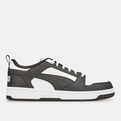 PUMA Men's Rebound v6 Low Shoes White PUMA Men's Rebound v6 Low Shoes White