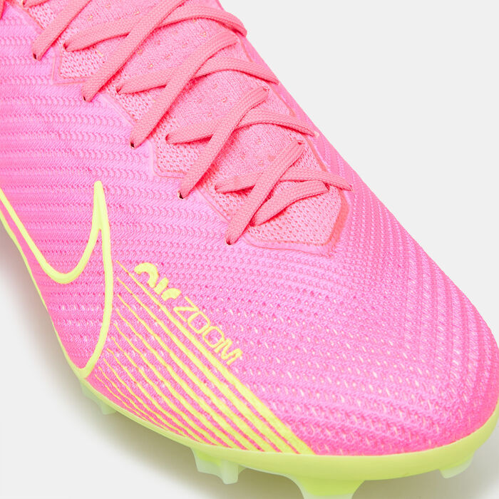 Nike Men's Zoom Mercurial Vapor 15 Elite Firm-Ground Football Shoe Pink image number 4