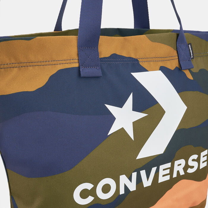 Converse Winterized Graphic Tote Bag Brown Converse Winterized Graphic Tote Bag Brown image number 3