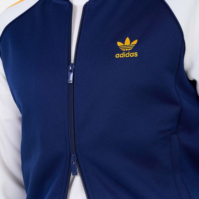 adidas Originals Men's Adicolor Classics+ SST Track Jacket Blue image number 3