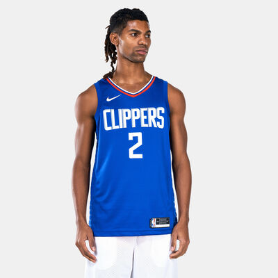 Nike Men's NBA Paul George Clippers Icon Edition Swingman Jersey - 2020/21 Blue