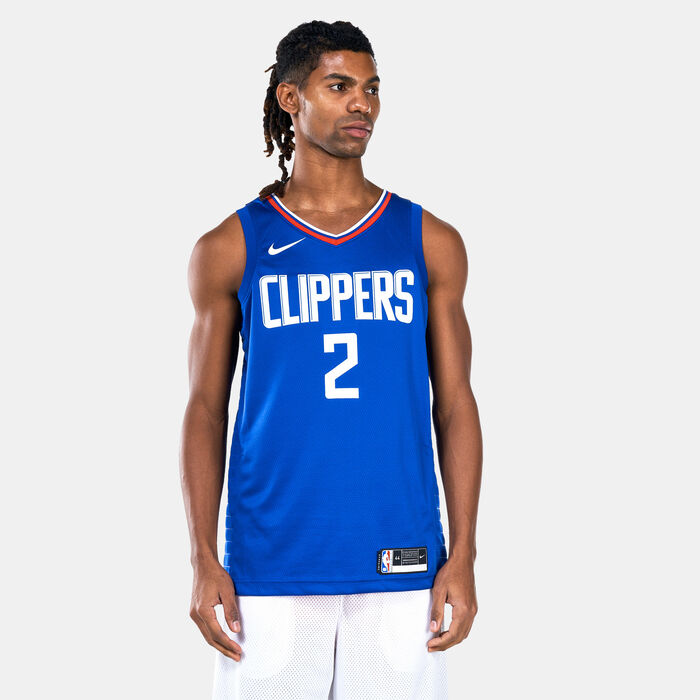 Nike Men's NBA Paul George Clippers Icon Edition Swingman Jersey - 2020/21 Blue Nike Men's NBA Paul George Clippers Icon Edition Swingman Jersey - 2020/21 Blue image number 0