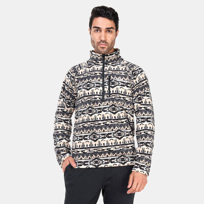 Columbia Men's Fast Trek™ Printed Sweatshirt Beige