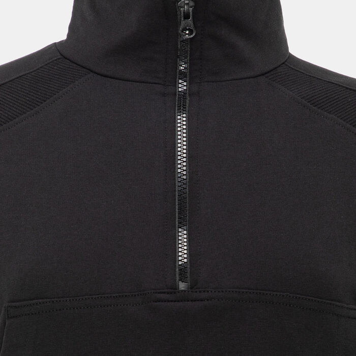 Sun and Sand Sports Women's 1/2-Zip Hoodie Black image number 2