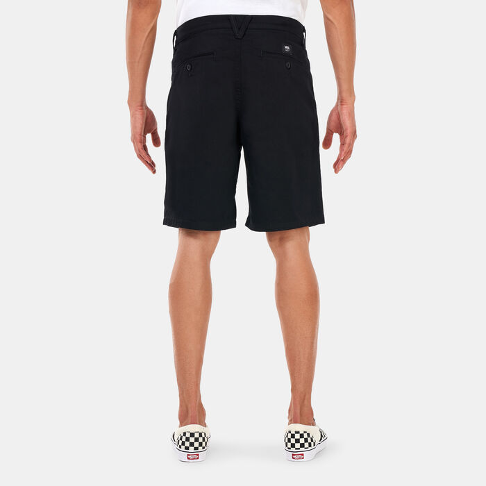 Vans Men's Authentic Chino Relaxed Shorts Black Vans Men's Authentic Chino Relaxed Shorts Black image number 1