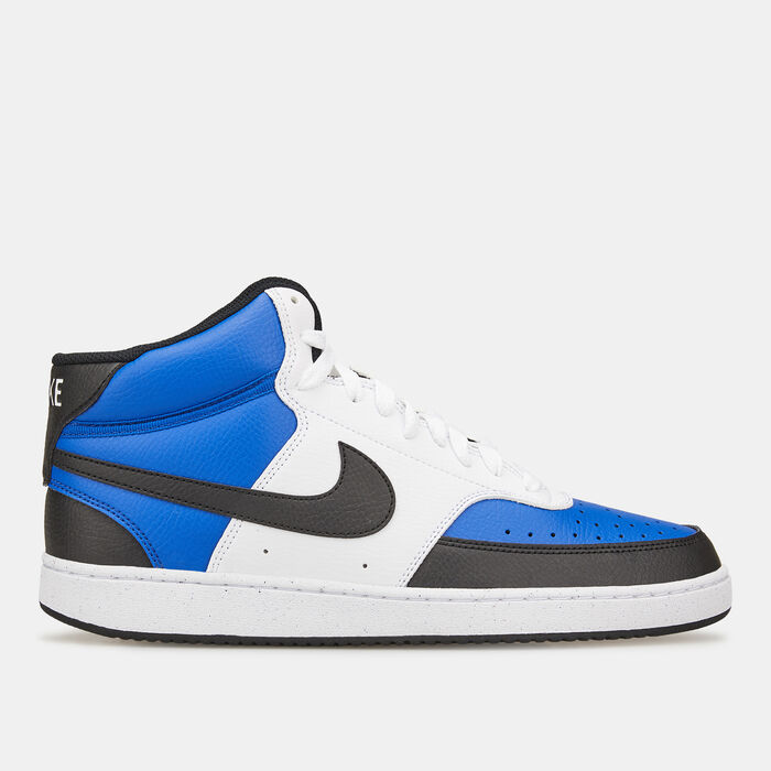 Nike Men's Court Vision Mid Next Nature Shoe Blue Nike Men's Court Vision Mid Next Nature Shoe Blue image number 0