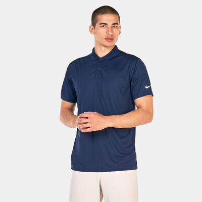 Nike Men's Dri-FIT Victory Golf Polo Shirt Blue Nike Men's Dri-FIT Victory Golf Polo Shirt Blue
