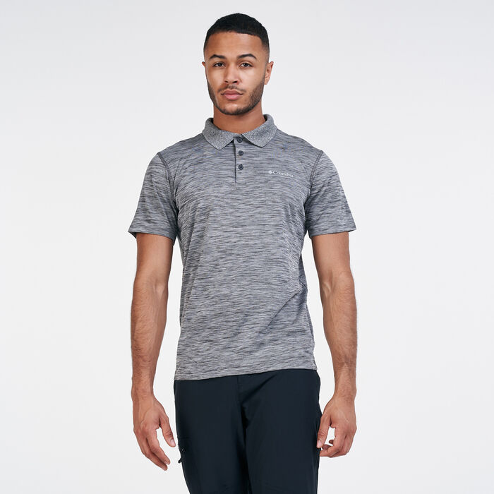 Columbia Men's Zero Rules™ Polo T-Shirt Black Columbia Men's Zero Rules™ Polo T-Shirt Black image number 0