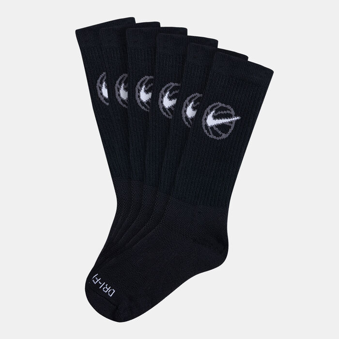 Nike Everyday Crew Basketball Socks (3 Pairs) Black Nike Everyday Crew Basketball Socks (3 Pairs) Black image number 0