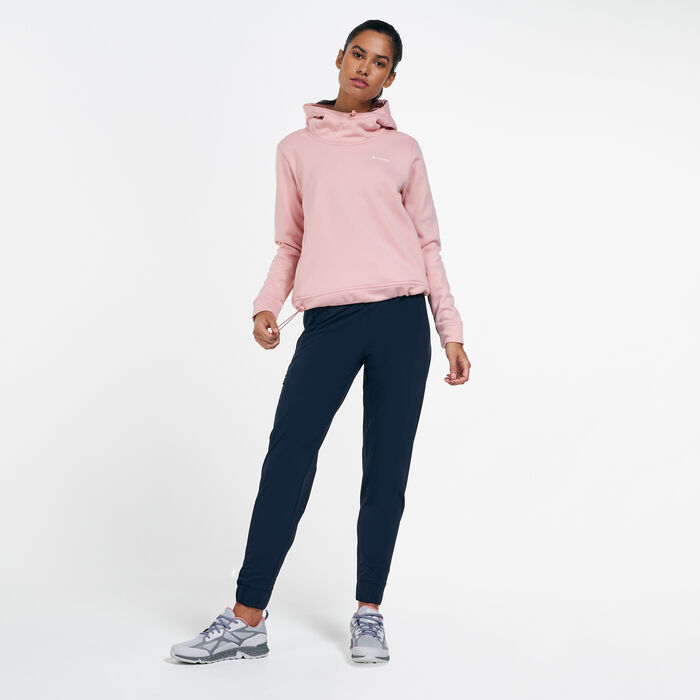 Columbia Women's Out-Shield™ Dry Fleece Hoodie Red Columbia Women's Out-Shield™ Dry Fleece Hoodie Red image number 2