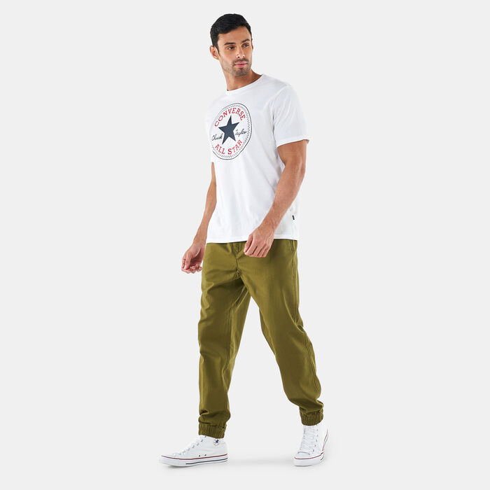 Converse Men's Go To Joggers Green image number 2