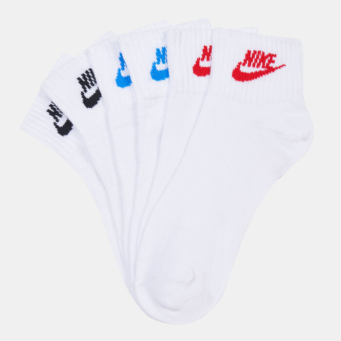 Nike Everyday Essential Ankle Socks (3 Pairs) White image number 0