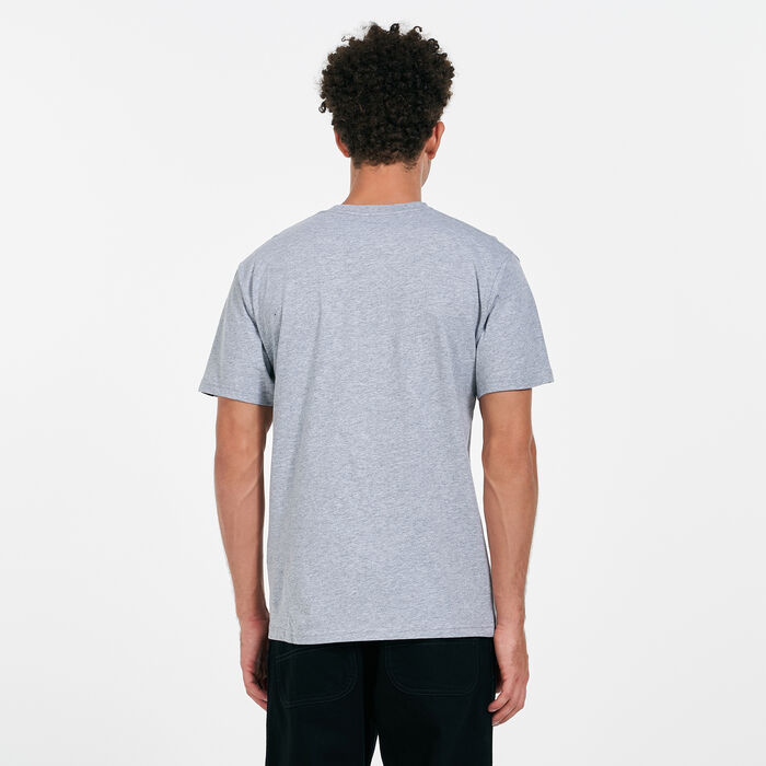 Vans Men's Full Patch T-Shirt Grey Vans Men's Full Patch T-Shirt Grey image number 1