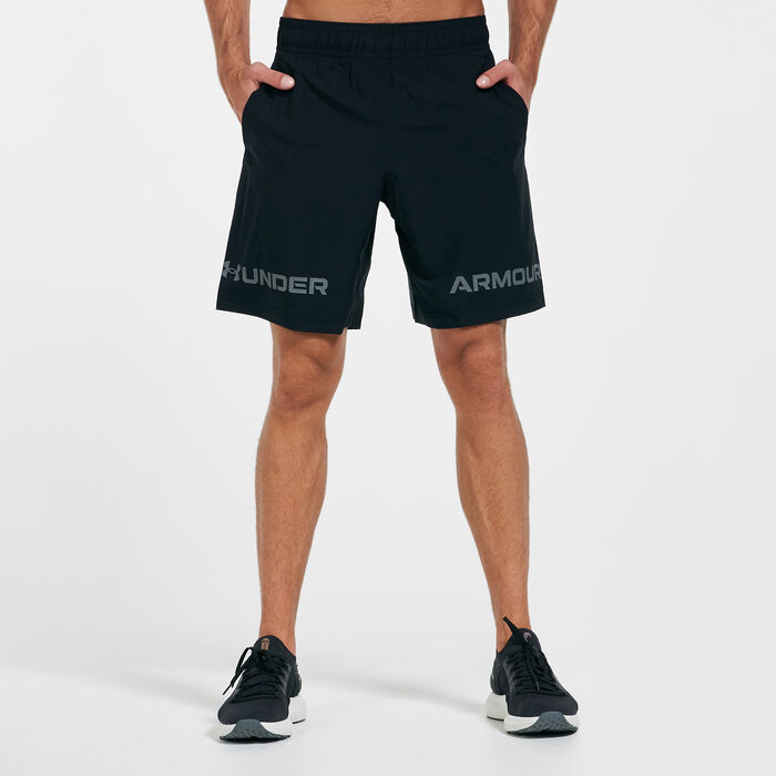 Under Armour Men's Woven Graphic Wordmark Shorts Black Under Armour Men's Woven Graphic Wordmark Shorts Black image number 0