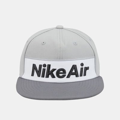 Nike Kids' Sportswear Air Flat Brim Cap (Older Kids) Grey Nike Kids' Sportswear Air Flat Brim Cap (Older Kids) Grey