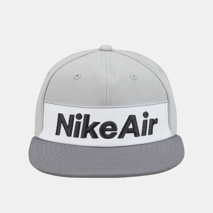 Nike Kids' Sportswear Air Flat Brim Cap (Older Kids) Grey Nike Kids' Sportswear Air Flat Brim Cap (Older Kids) Grey image number 0