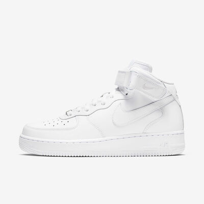 Nike Women's Air Force 1 '07 Mid Shoes White Nike Women's Air Force 1 '07 Mid Shoes White
