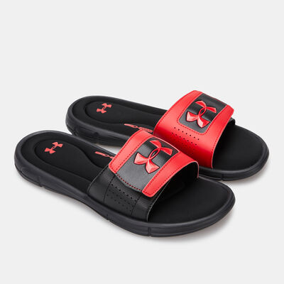 Under Armour Men's Ignite V Slides Red Under Armour Men's Ignite V Slides Red