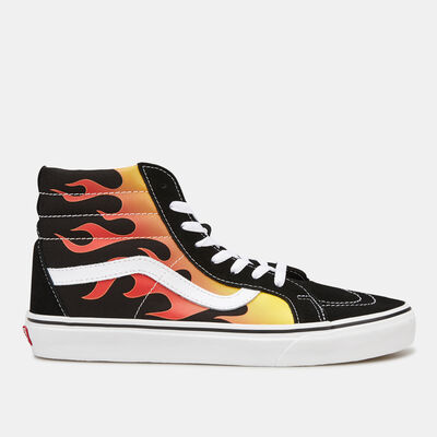 Vans Flame Sk8-Hi Reissue Unisex Shoe Black