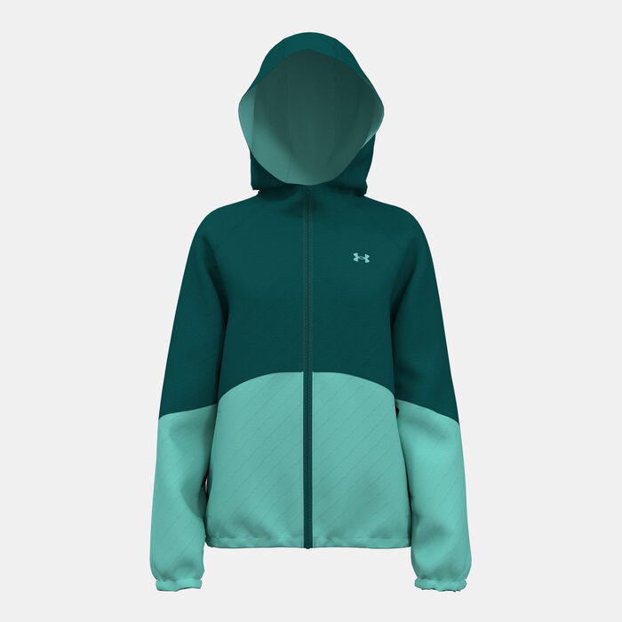 Under Armour Kids' SportStyle Training Windbreaker Jacket (Older Kids) Green image number 0