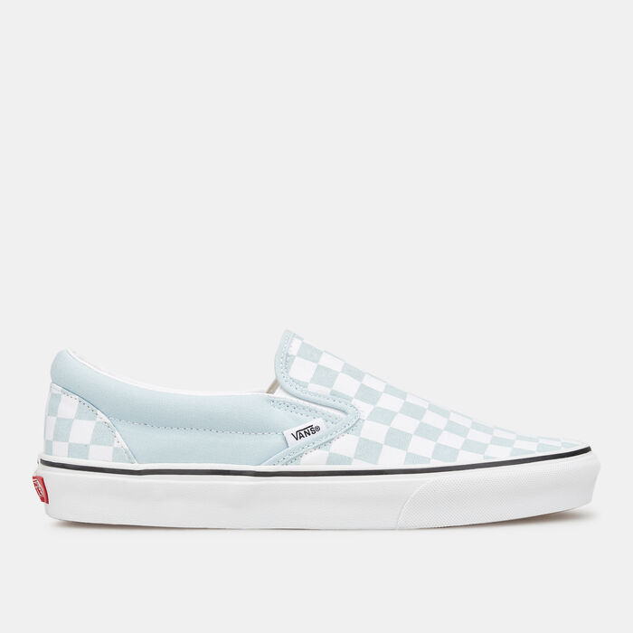 Vans Checkerboard Classic Slip-On Unisex Shoe Blue Vans Checkerboard Classic Slip-On Unisex Shoe Blue image number 0