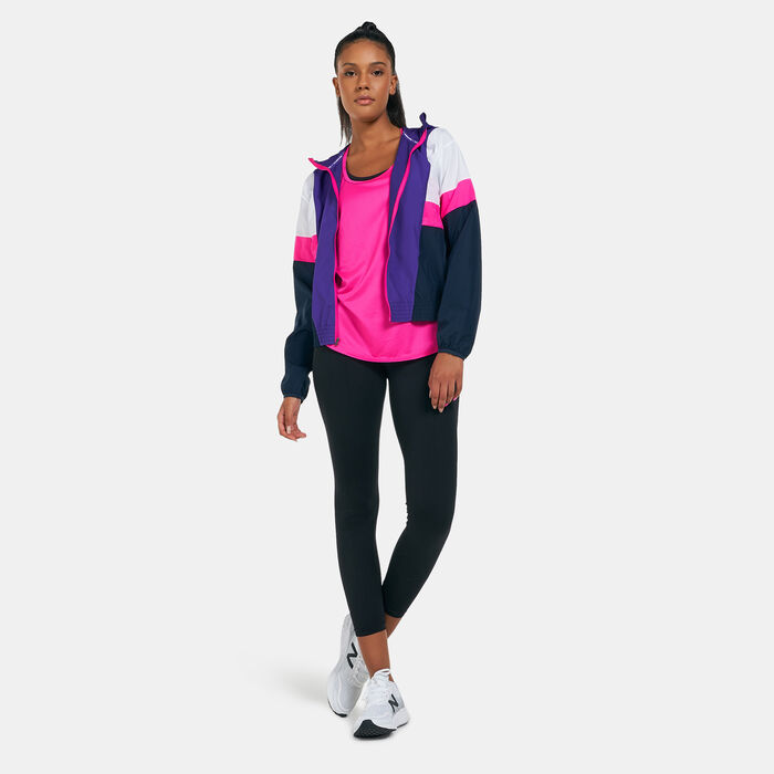 New Balance Women' Fast Flight Jacket Purple image number 2