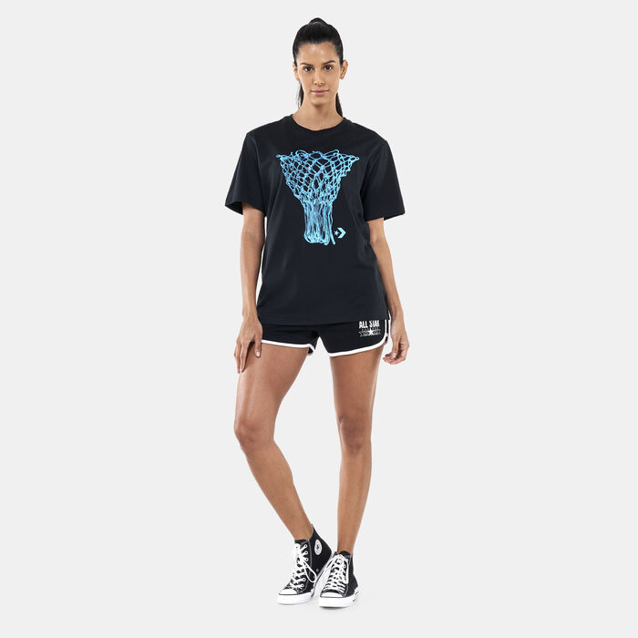 Converse Net Drip T-Shirt Black Converse Net Drip T-Shirt Black image number 3