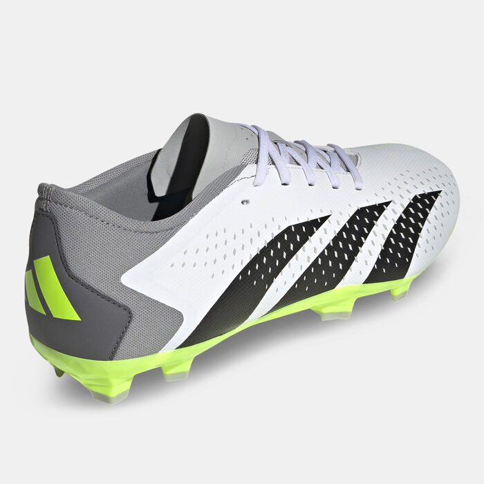 adidas Men's Predator Accuracy.3 Low Firm Ground Football Shoe White image number 2