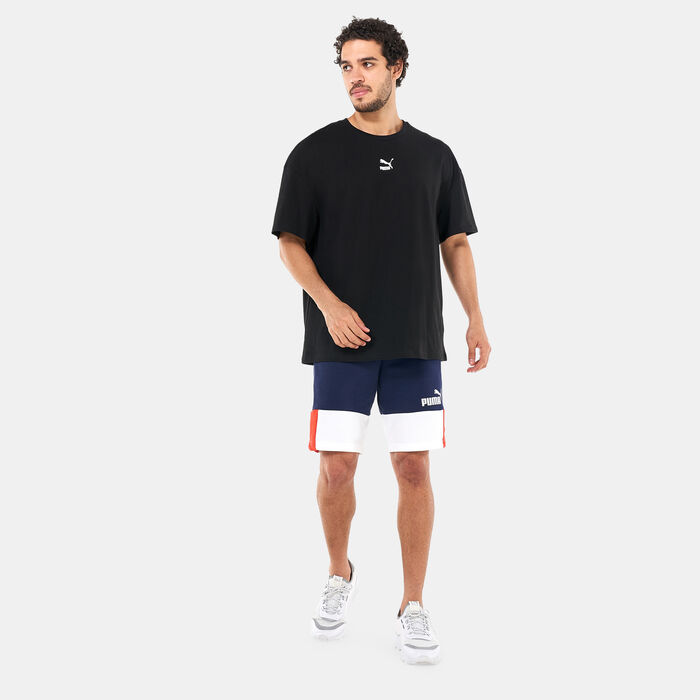 PUMA Men's Essentials+ Colourblock 10-inch Shorts Multi PUMA Men's Essentials+ Colourblock 10-inch Shorts Multi image number 2