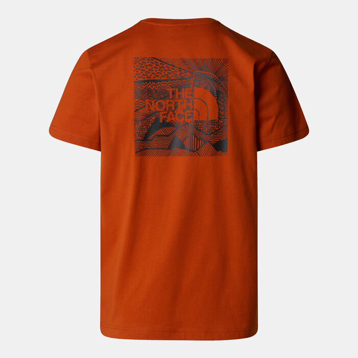 The North Face Men's Redbox Celebration T-Shirt Brown image number 1