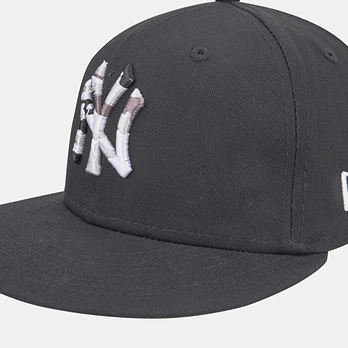 New Era Men's New York Yankees Monocamo Infill 59FIFTY Cap Black image number 2