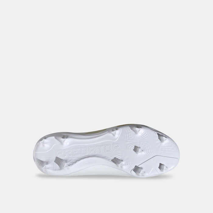 adidas Kids' Predator League Firm Ground Football Shoes White image number 3