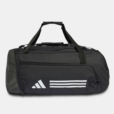 adidas Men's Essentials 3-Stripes Duffel Bag Black adidas Men's Essentials 3-Stripes Duffel Bag Black