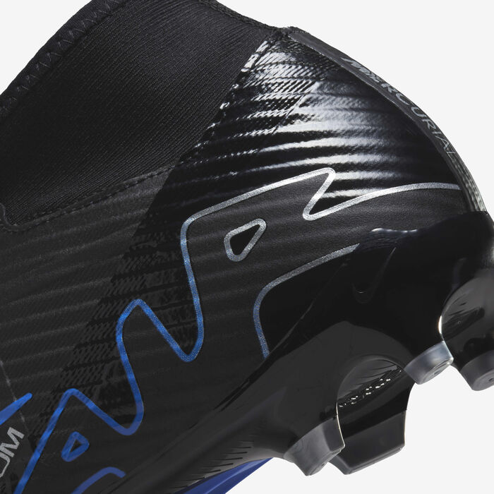 Nike Men's Zoom Mercurial Superfly 9 Academy Multi-Ground Football Shoe Black Nike Men's Zoom Mercurial Superfly 9 Academy Multi-Ground Football Shoe Black image number 8
