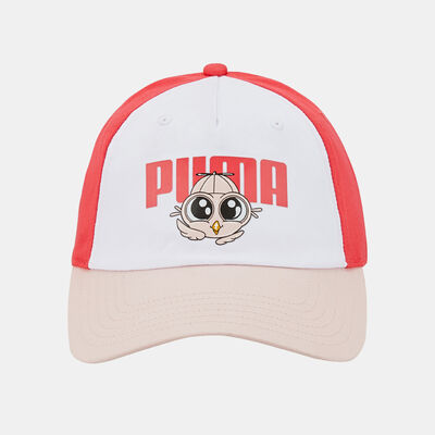 PUMA Kids' Animal Pinch Panel Baseball Cap Pink
