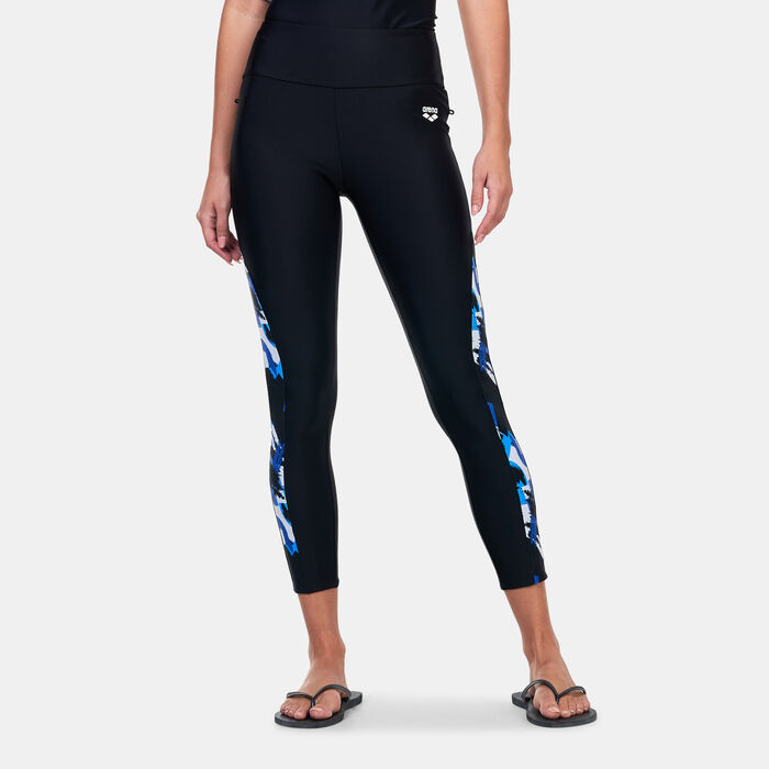 Arena Women's Modesty Swimming Leggings Multi Arena Women's Modesty Swimming Leggings Multi image number 0
