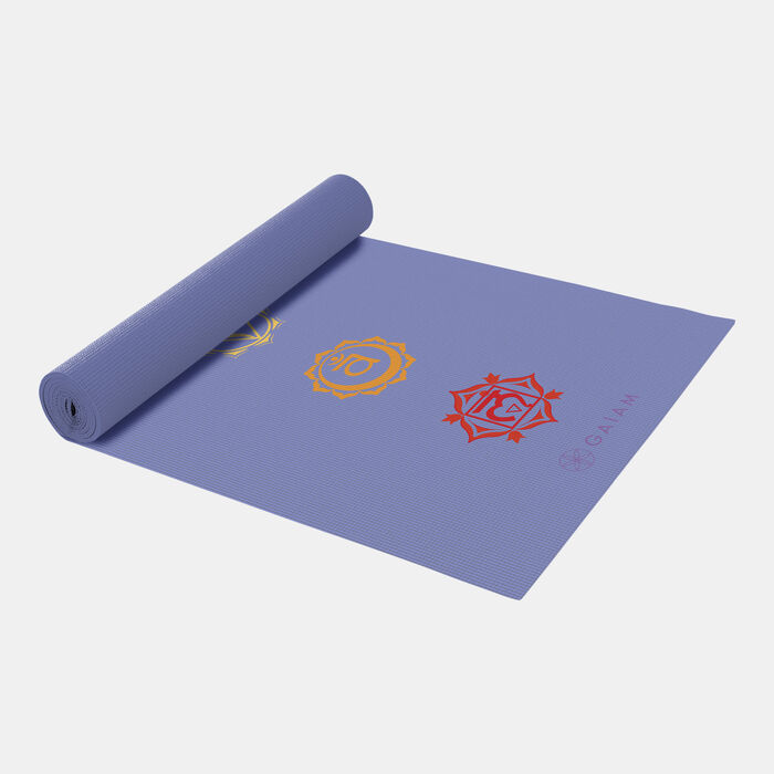 Gaiam Chakra Yoga Mat (4mm) Multi image number 0