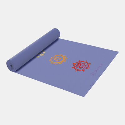Gaiam Chakra Yoga Mat (4mm) Multi Gaiam Chakra Yoga Mat (4mm) Multi