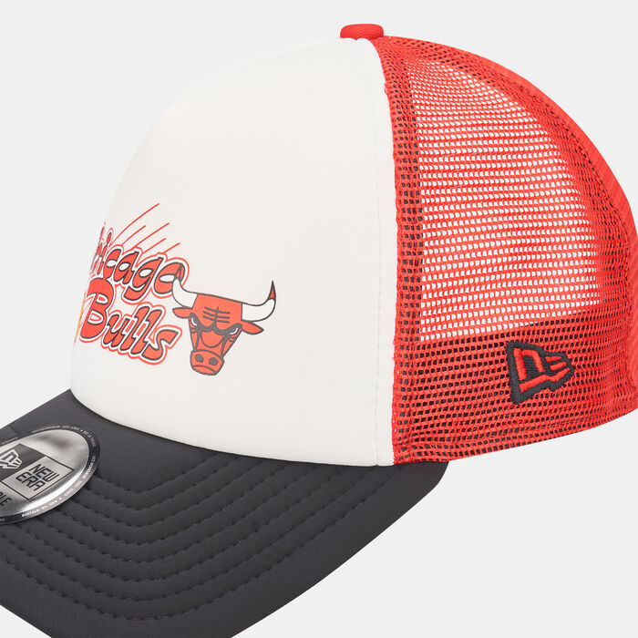 New Era Men's NBA Chicago Bulls Graphic Trucker Cap Black image number 2
